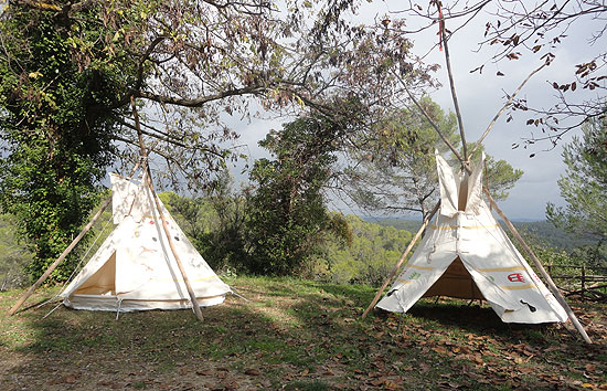 tipi enfant suspendu modèle cree